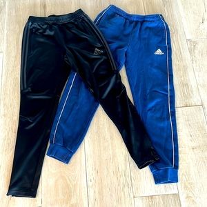 Adult small / youth large adidas pants bundle.